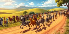 لعبة AnimalRush – لعبة الجري والسباق للحيوانات